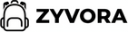 Logo Zyvora Blanco y Negro